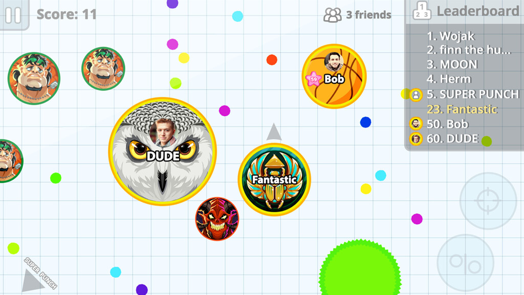 REBOLINHO É SEU AMIGO! - Agario (agar.io) 