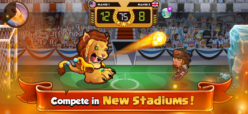 HEAD BALL 2 COMO JOGAR - FUTEBOL DOS CABEÇUDOS - JOGO DE FUTEBOL